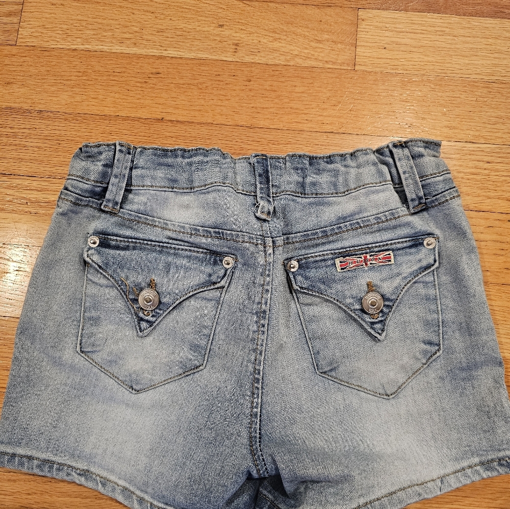 Hudson Jeans Light Blue Denim Kids Shorts